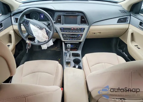 2017 Hyundai Sonata Se z USA, uszkodzony, nr VIN 5NPE24AF1HH539123